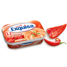 Крем-сир EXQUISA fitline Paprika-Chili 0,2%